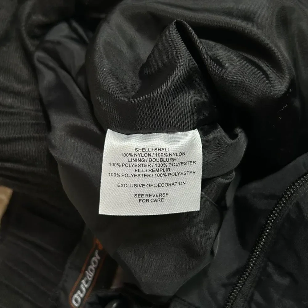 Kids Black Joggers snow